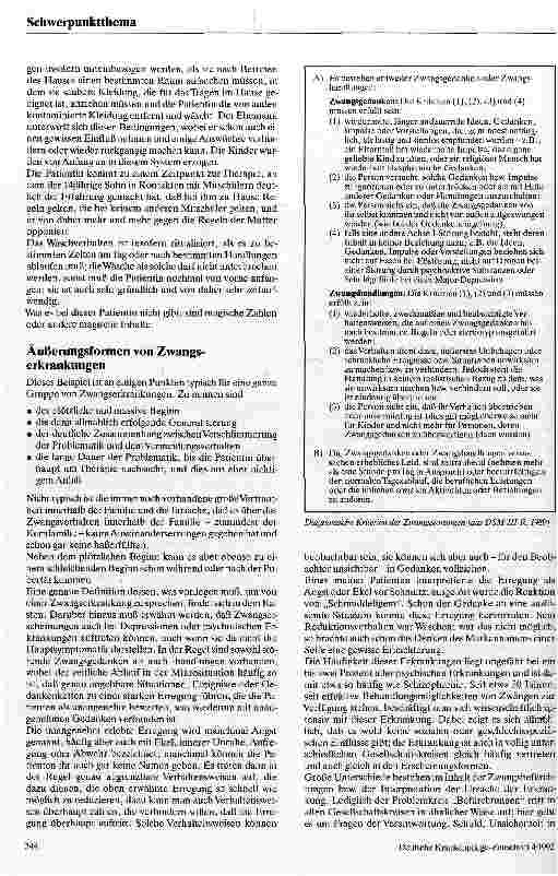 Vorschauseite 2: Zwangserkrankungen