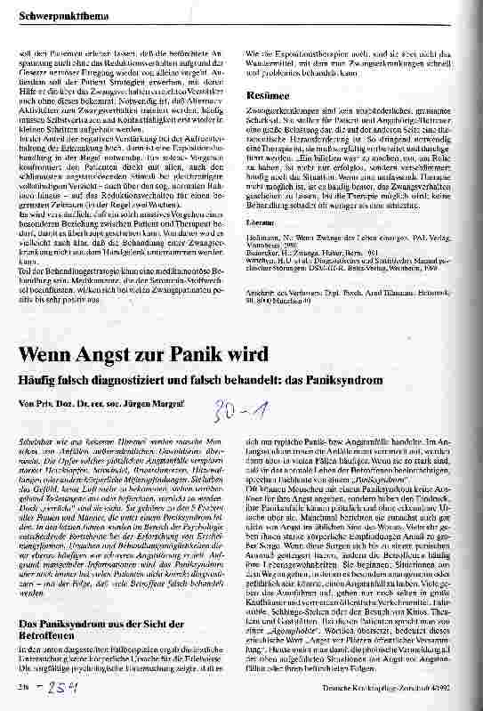 Vorschauseite 4: Zwangserkrankungen