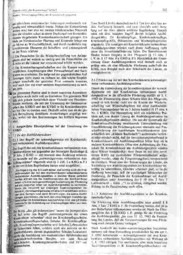 Vorschauseite 2: Umsetzungsprobleme der Kostendämpfungsgesetzes