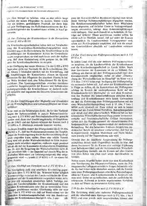 Vorschauseite 6: Umsetzungsprobleme der Kostendämpfungsgesetzes
