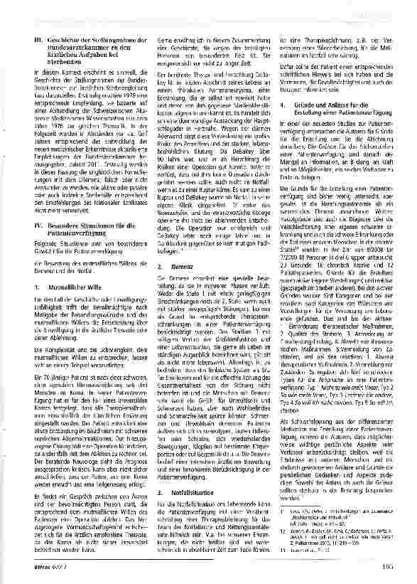 Vorschauseite 3: Menschenrechte am Lebensende - Erfahrungen mit dem Patientenverfügungsgesetz