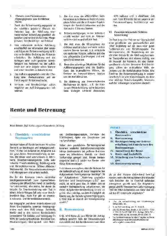 Vorschauseite 4: Menschenrechte am Lebensende - Erfahrungen mit dem Patientenverfügungsgesetz