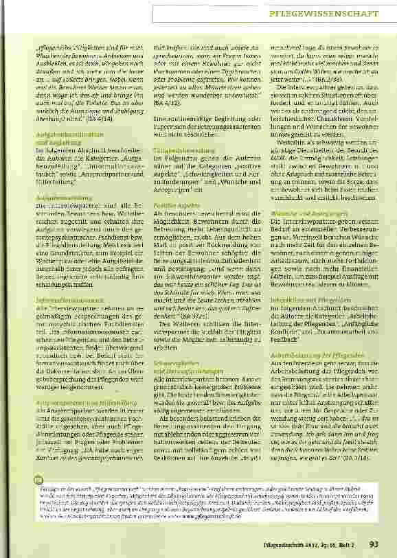 Vorschauseite 4: Umsetzung des § 87b SGB XI aus Sicht der Betreuungsassistenten