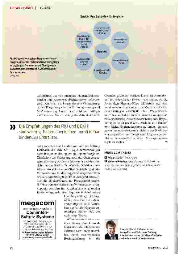 Vorschauseite 5: Riskmanagement statt Hygiene-Hype