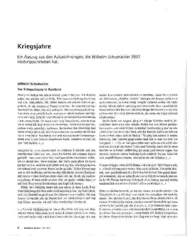 Vorschauseite 1: Männer verstehen Kriegsjahre
