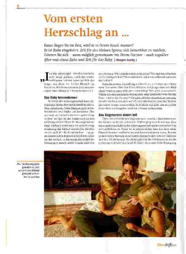 Vorschauseite 1: Vom ersten Herzschlag her