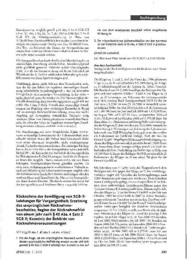 Vorschauseite 5: EingLiederungshilfe für behindertes Kind; Kosten für vollstationäre Unterbringung im Wohnheim; keine nach §92 Abs. 2 Satz 1 SGB XII privilegierte Leistung; Eltern müssen Vermögen…