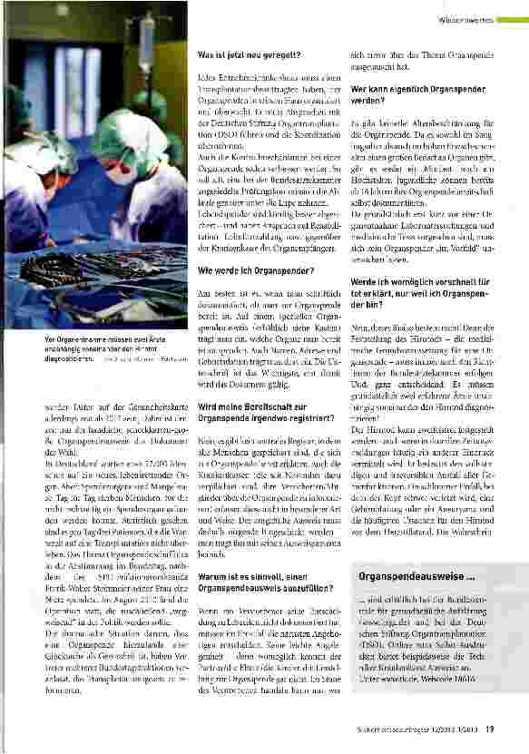 Vorschauseite 2: Es ist Ihre Entscheidung