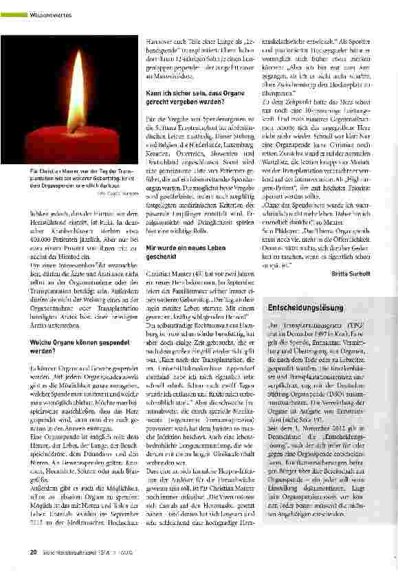 Vorschauseite 3: Es ist Ihre Entscheidung