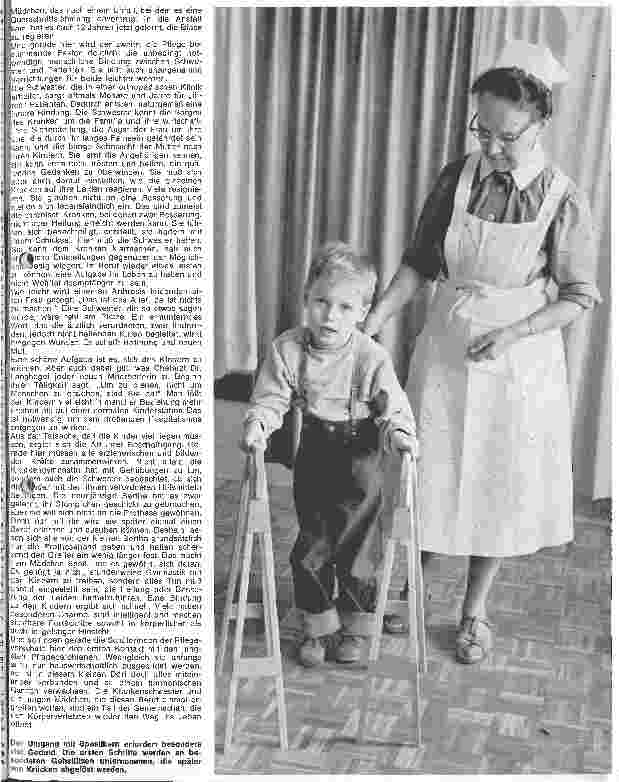 Vorschauseite 4: Um zu dienen, nicht um Menschen zu erziehen Die Schwester in der Orthopädie
