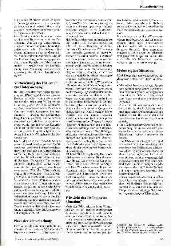 Vorschauseite 2: Begleitende Pflege
