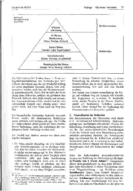 Vorschauseite 4: Mitarbeiter motivieren (Teil 1) Durch leistungsorientiertes Personal zu neuer Pflegequalität