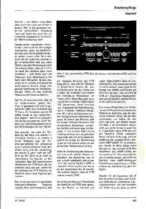 Vorschauseite 2: Was gibt es Neues bei der Mukoviszidose