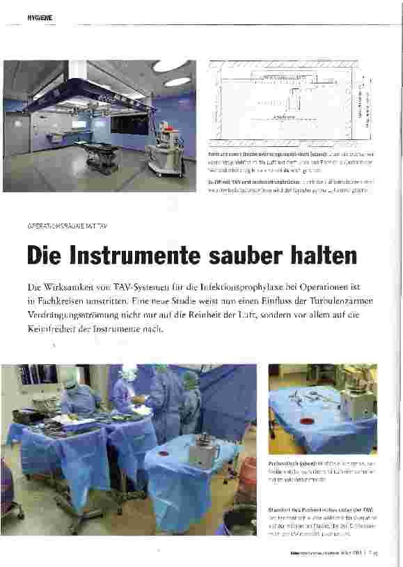 Vorschauseite 1: Die Instrumente sauber halten