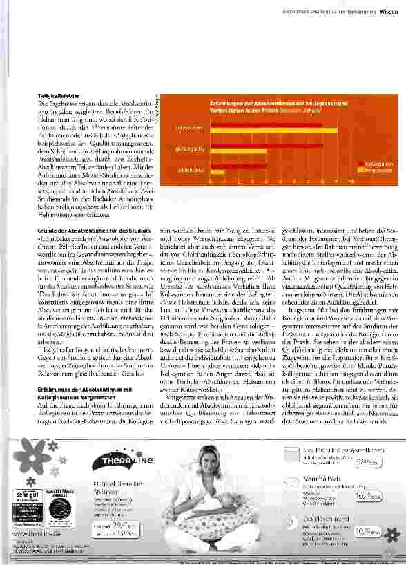Vorschauseite 2: Bachelor-Hebammen: willkommene Kolleginnen in der Praxis?