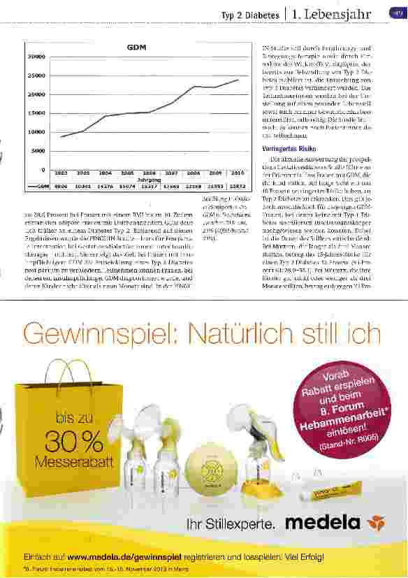 Vorschauseite 2: Typ 2 Diabetes Schützt Stillen?