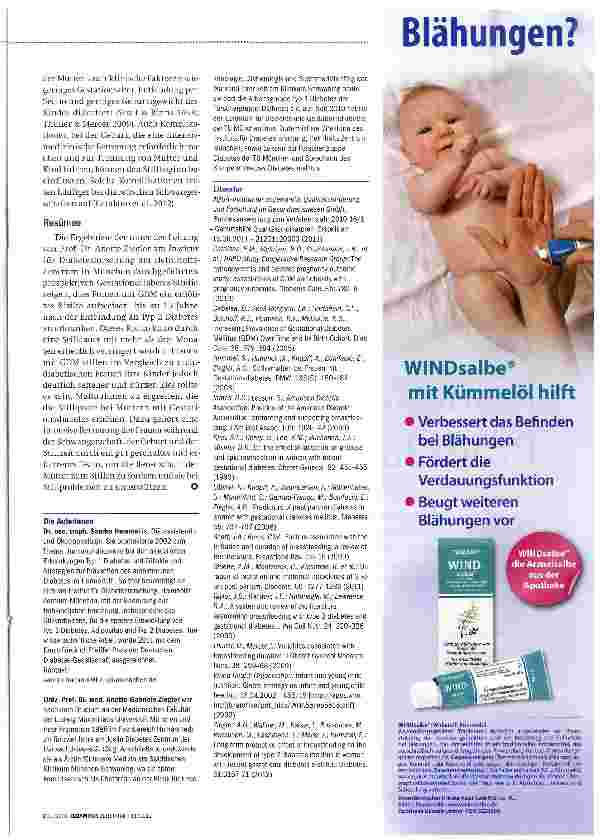 Vorschauseite 4: Typ 2 Diabetes Schützt Stillen?