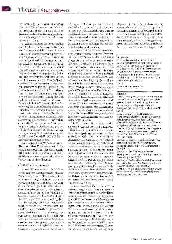 Vorschauseite 4: Illusion der Kostendämpfung