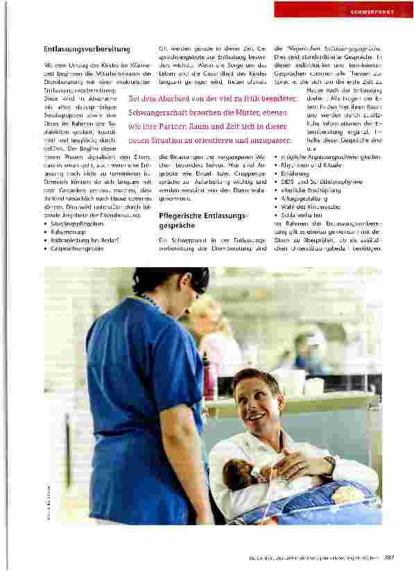 Vorschauseite 3: Psychosoziale Elternberatung in der Neonatologie