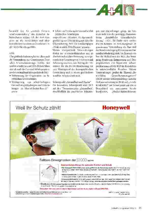 Vorschauseite 4: Sicherheit und Gesundheit bei der Arbeit