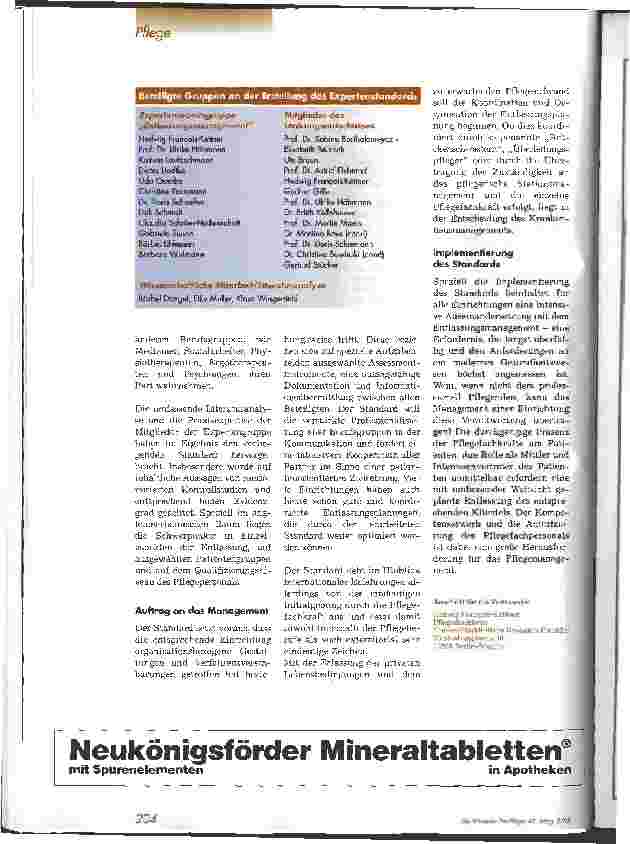 Vorschauseite 5: Entlassungsmanagement in der Pflege