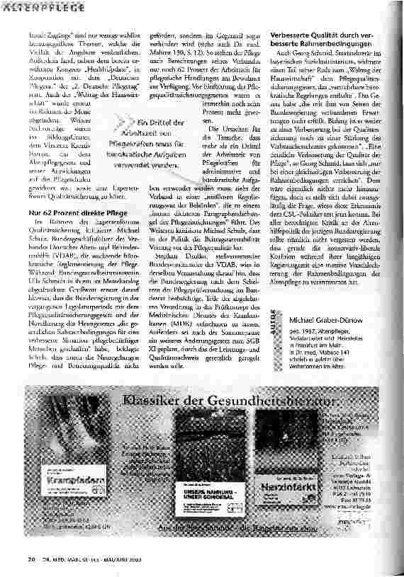 Vorschauseite 2: Bürokratisierung der Altenpflege