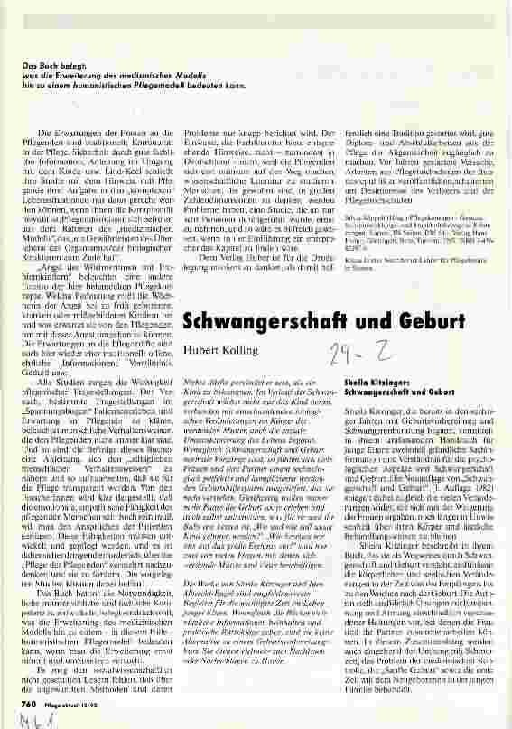 Vorschauseite 2: Silvia Käppeli: Pflegekonzepte