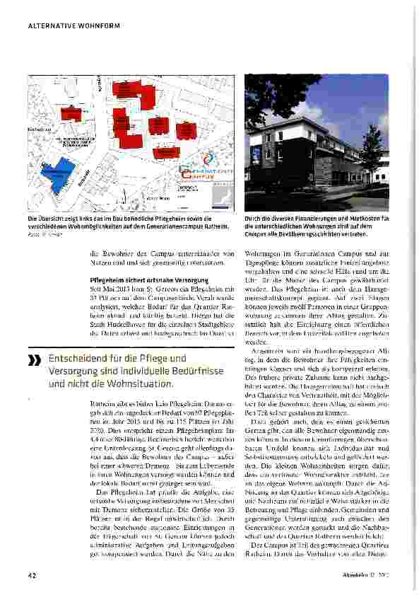 Vorschauseite 3: Vernetzt im Quartier