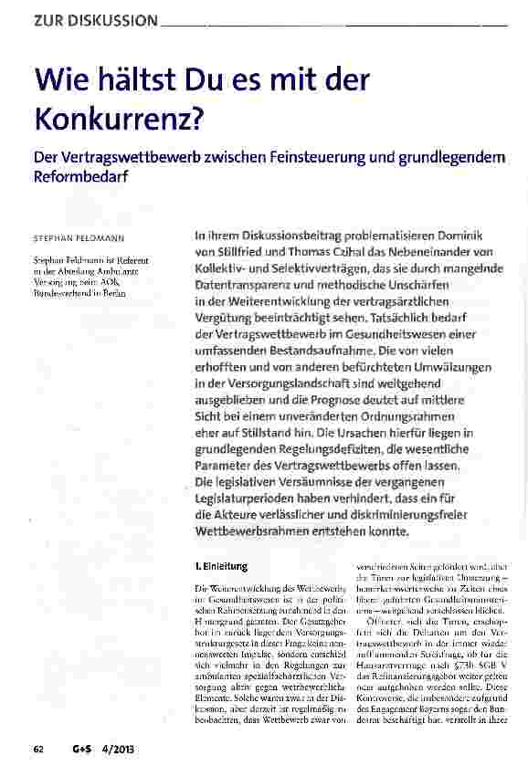 Vorschauseite 1: Wie hältst Du es mit der Konkurrenz?