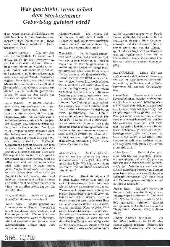 Vorschauseite 2: Sterbebeistand