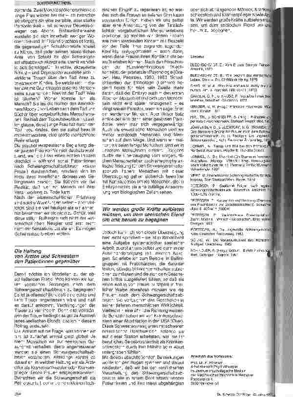 Vorschauseite 3: Seelisches Erleben nach dem Schwangerschaftsabbruch