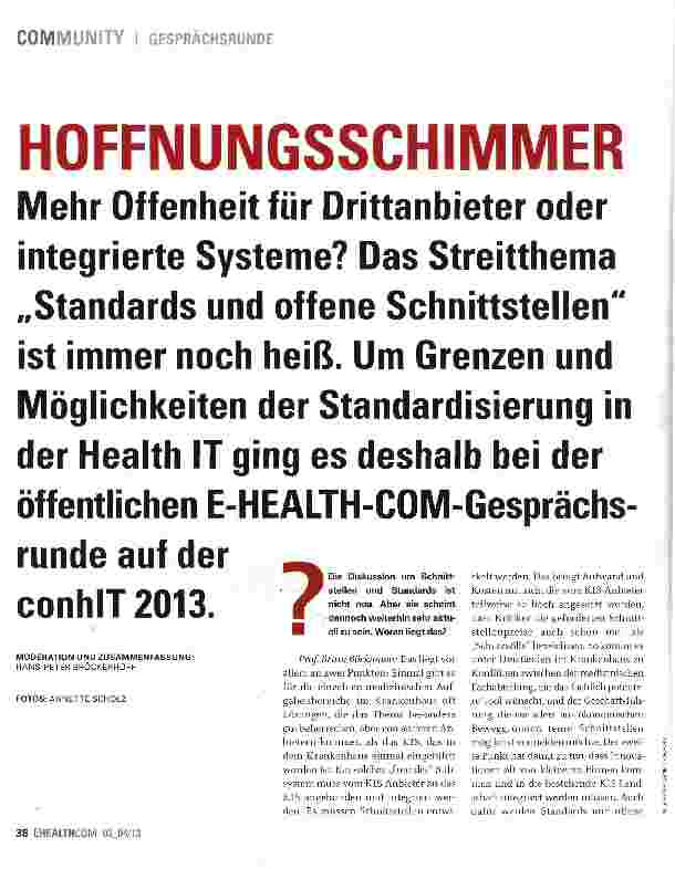 Vorschauseite 1: HOFFNUNGSSCHIMMER