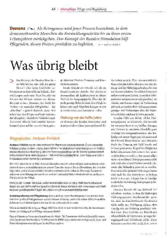 Vorschauseite 1: Was übrig bleibt