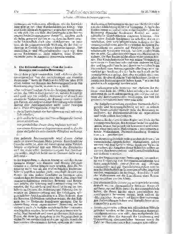 Vorschauseite 6: »20 Jahre Betreuungsgesetz« - 20 Jahre Rechtsfürsorge für Menschen mit BehinderungenEine Bilanz und ein Blick nach vorn - Teil I