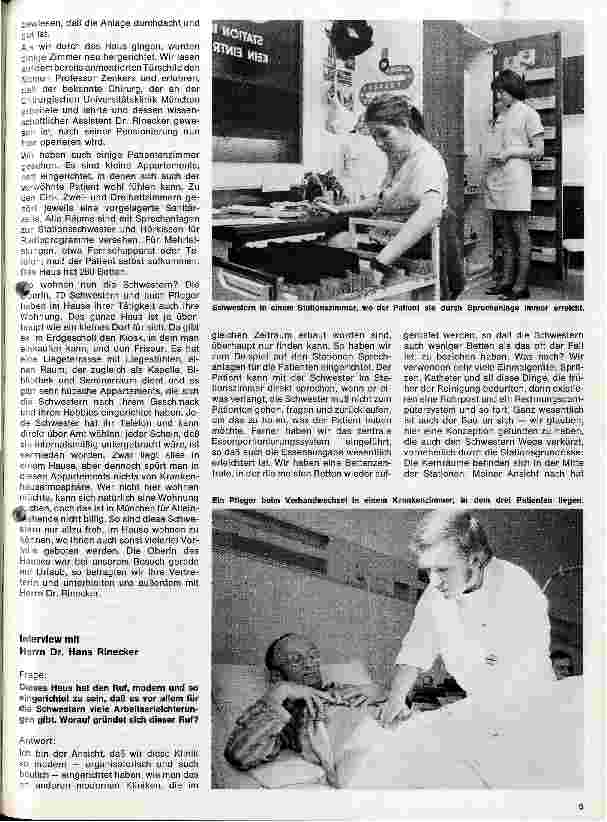 Vorschauseite 4: Die Chirurgische Privatklinik Dr. Rinecker München