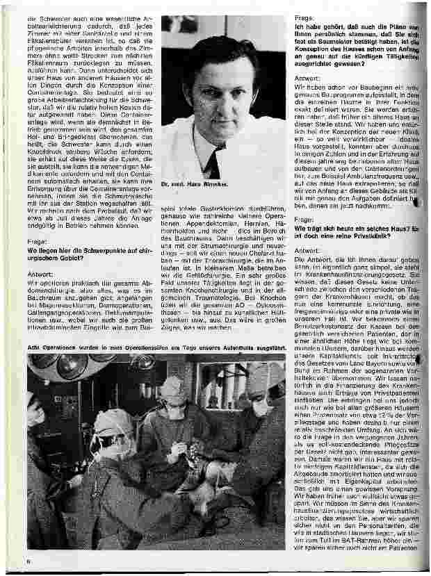 Vorschauseite 5: Die Chirurgische Privatklinik Dr. Rinecker München