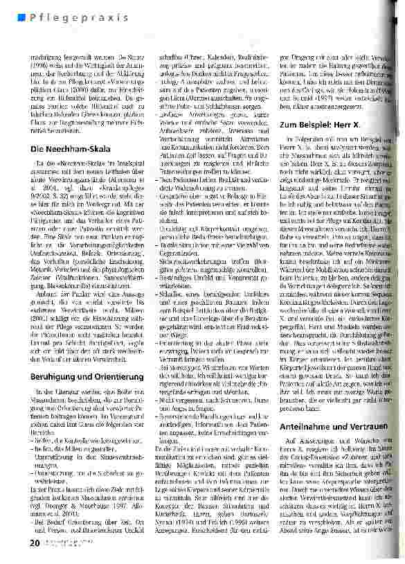 Vorschauseite 2: Akut Verwirrten wieder in die Spur helfen Viszeralchirurgische Überwachung