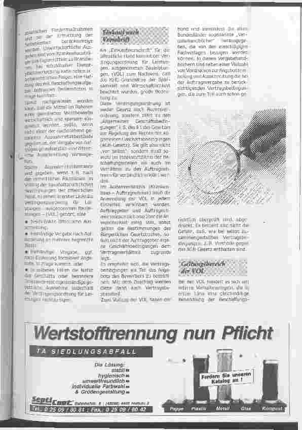 Vorschauseite 2: Vor der Vergabe sorgfältig die Wettbewerber prüfen Einkaufsvorschriften der öffentlichen Hand für Lieferung und Leistung