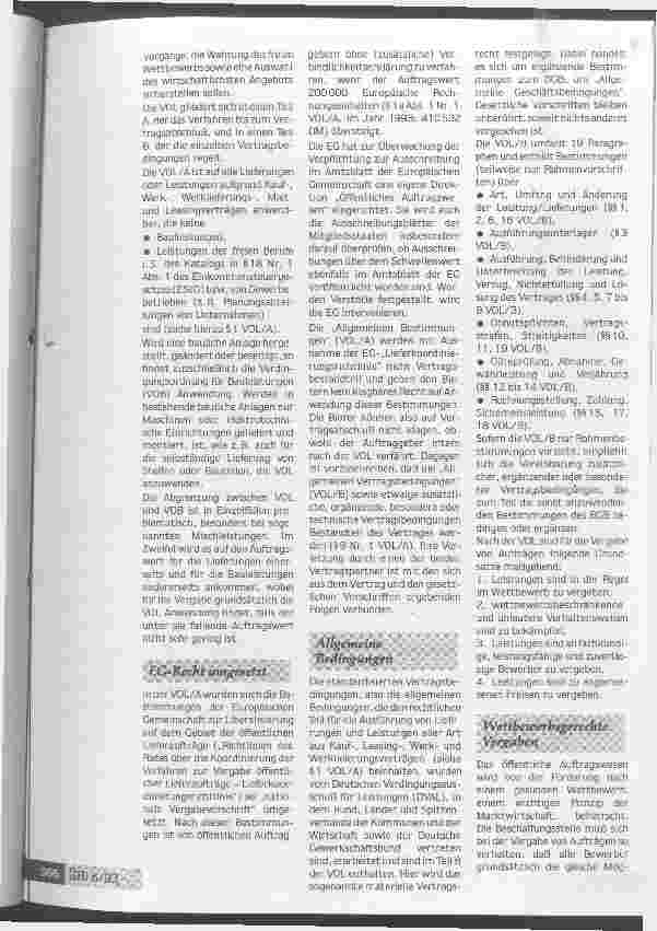 Vorschauseite 3: Vor der Vergabe sorgfältig die Wettbewerber prüfen Einkaufsvorschriften der öffentlichen Hand für Lieferung und Leistung