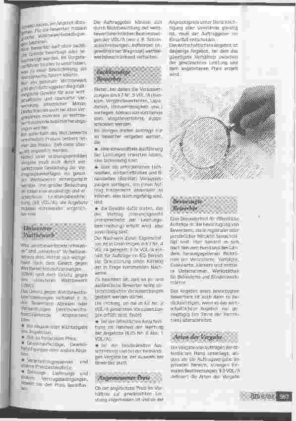 Vorschauseite 4: Vor der Vergabe sorgfältig die Wettbewerber prüfen Einkaufsvorschriften der öffentlichen Hand für Lieferung und Leistung