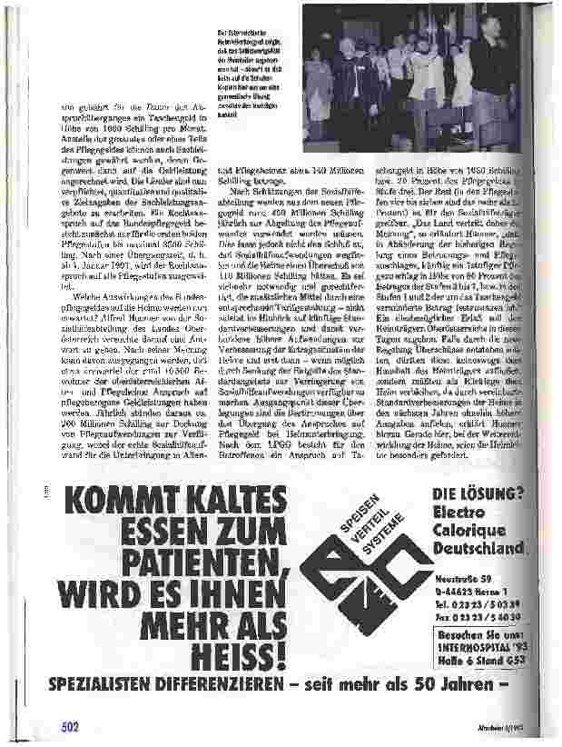 Vorschauseite 5: Zweiter österreichischer Heimleiterkongreß