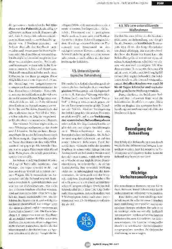 Vorschauseite 5: Tinea capitis