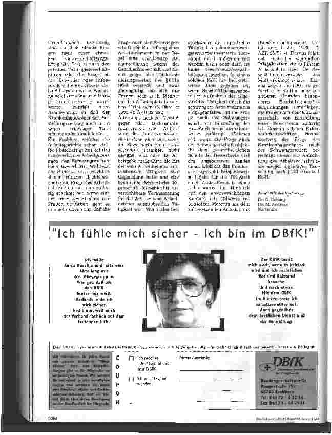 Vorschauseite 2: Wonach darf bei der Einstellung einer Pflegekraft gefragt werden?