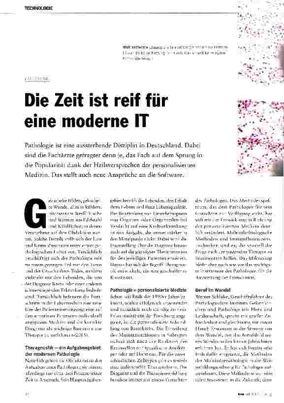 Vorschauseite 1: Die Zeit ist reif für eine moderne IT