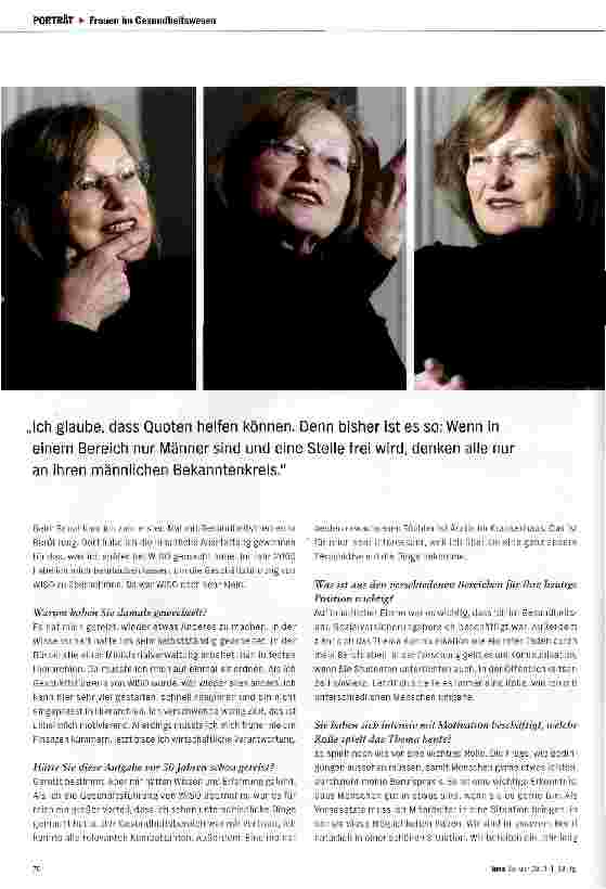 Vorschauseite 3: Ingrid Völker Eventmanagerin mit Tiefgang