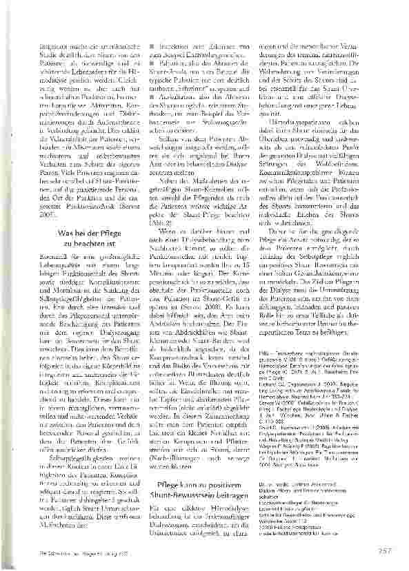 Vorschauseite 4: PFLEGE VON „LEBENSADERN