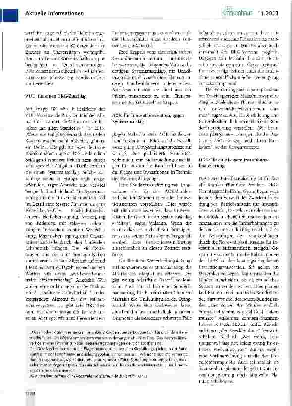 Vorschauseite 2: Herbstforum der deutschen Hochschulmedizin Universitätsmedizin muss adäquat finanziert sein
