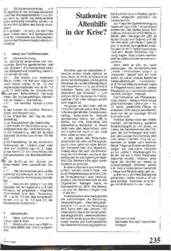 Vorschauseite 2: Ehrung bei Eheund Altersjubiläen