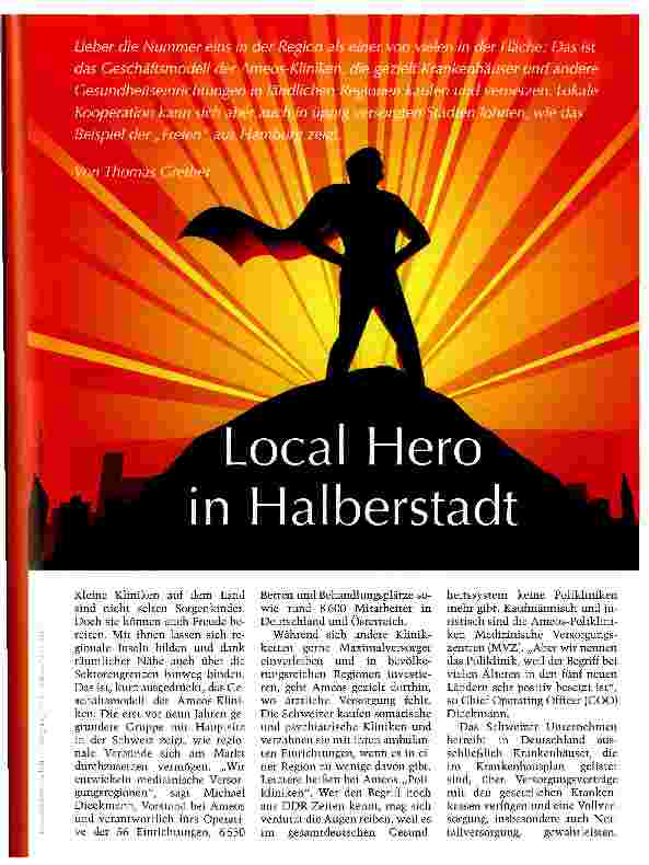 Vorschauseite 1: Local Hero in Halberstadt
