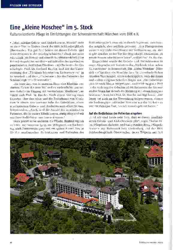 Vorschauseite 1: Eine „kleine Moschee im 5- Stock